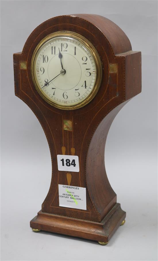 An early 20th century balloon timepiece